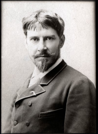 Portrait of Paul Mounet, French actor by French Photographer